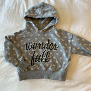 Zara girls sweatshirt